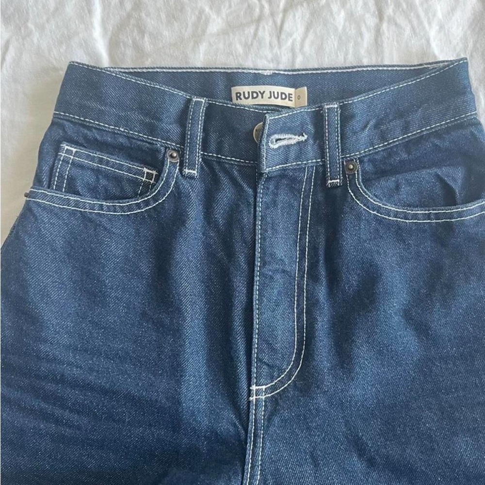 rudy jude five pocket flare jeans